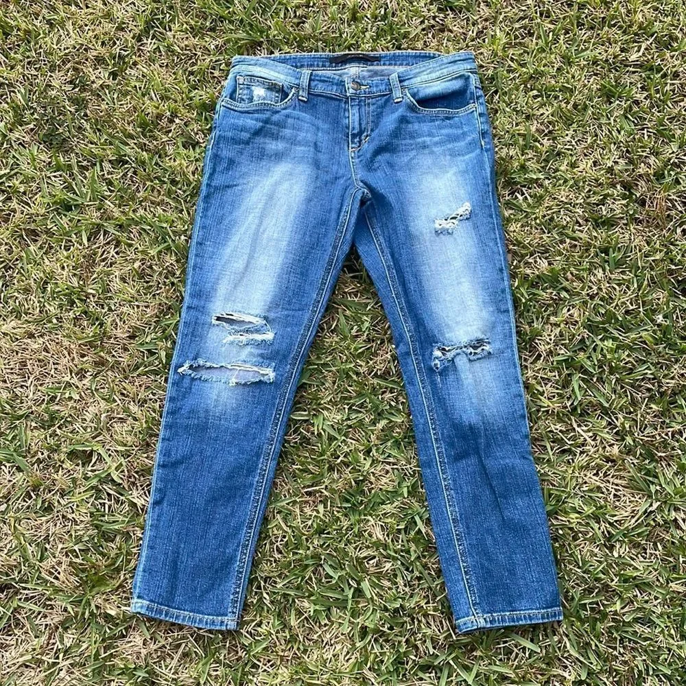 [Joe’s Jeans] “Penelope” Distressed Jeans - Size 28